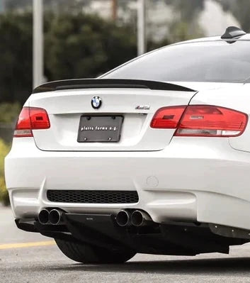 P Style Dry Carbon Fiber Rear Trunk Spoiler - BMW E92 E92 M3 Coupe