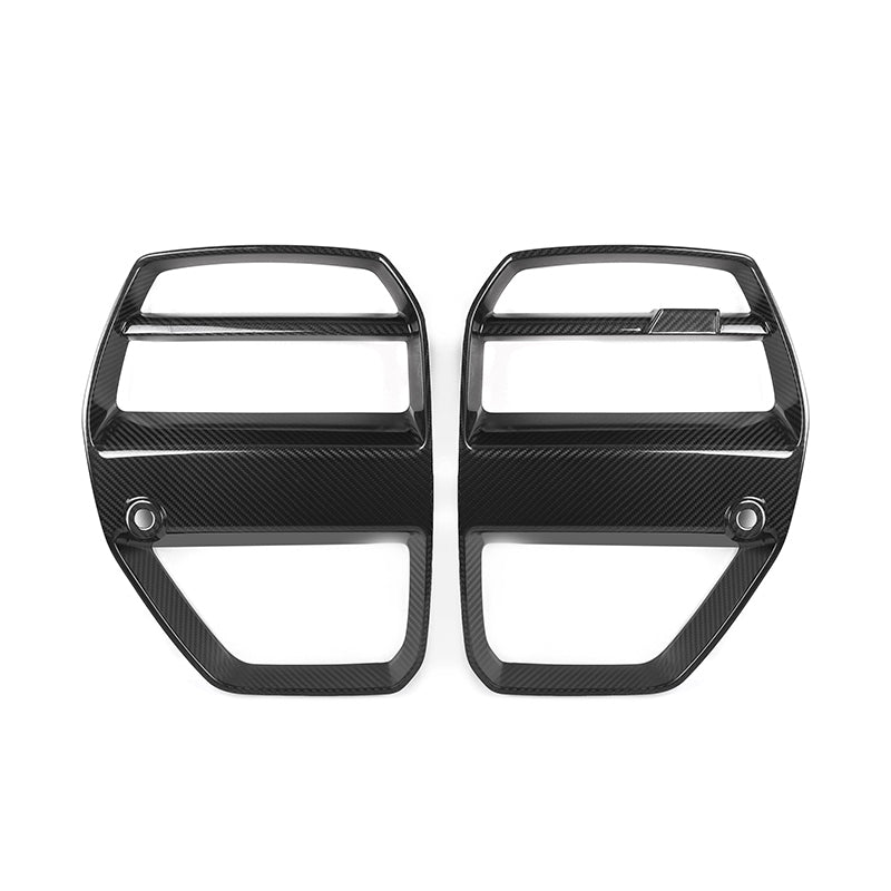 V Style Carbon Fiber Front Grilles - BMW G80 M3 & G82 / G83 M4