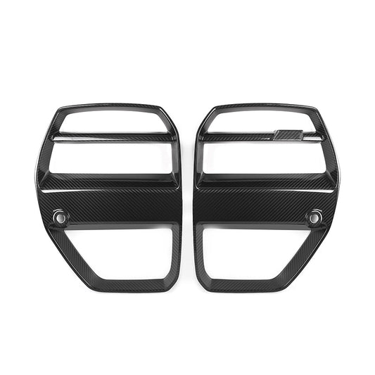 V Style Carbon Fiber Front Grilles - BMW G80 M3 & G82 / G83 M4