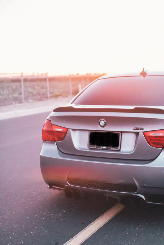 Cs Style Carbon Fiber Rear Trunk Spoiler - BMW M3 E90