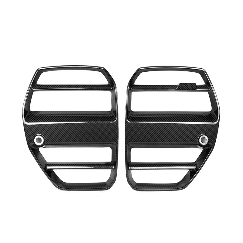 ST Style Carbon Fiber Front Grilles - BMW G80 M3 & G82 / G83 M4