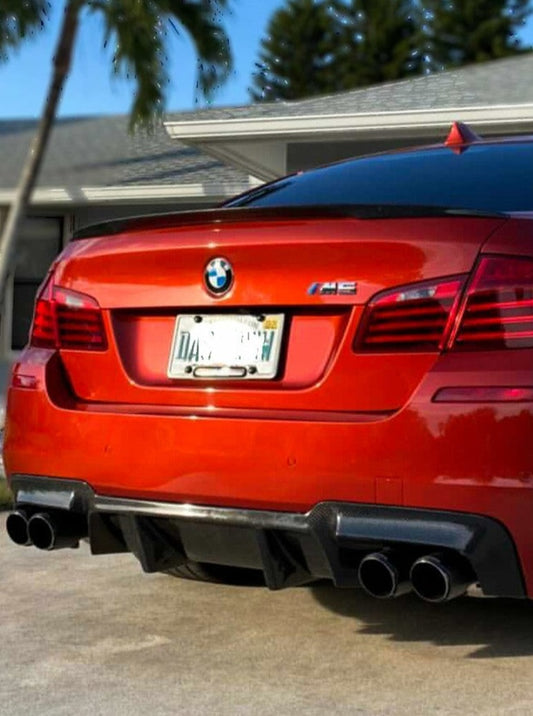 Dtm Style Carbon Fiber Diffuser - BMW F10 M5 & F10 5-Series M-Sport