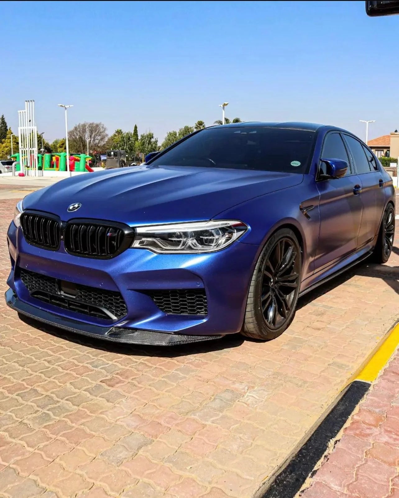 GTS Style Carbon Fiber Front Lip - BMW F90 M5