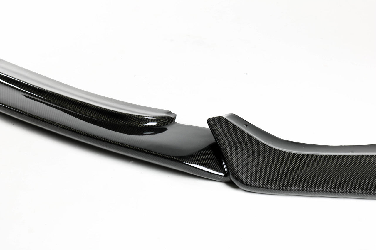 Varis Style Carbon Fiber Front Bumper Lip - BMW F80 F82 F83 M3 M4