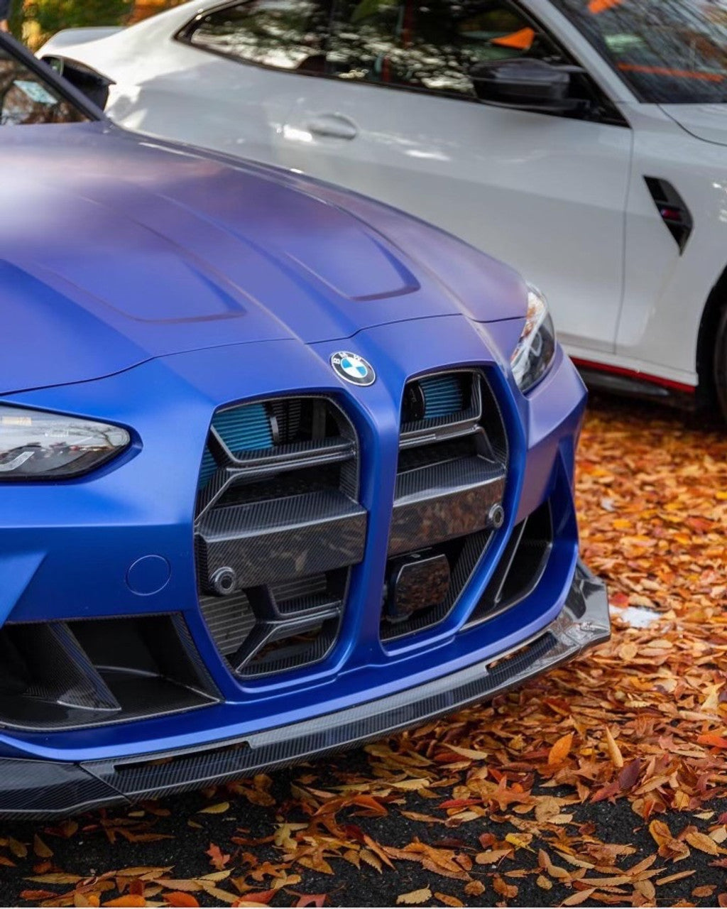 Csl Style Carbon Fiber Front Grille  - BMW G80 M3 & G82 / G83 M4