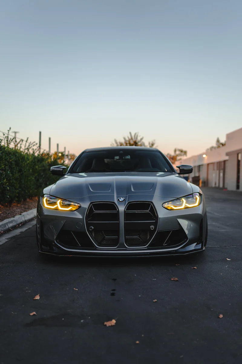 Csl Style Front Grille Abs Gloss Black - BMW G80 M3 & G82 / G83 M4