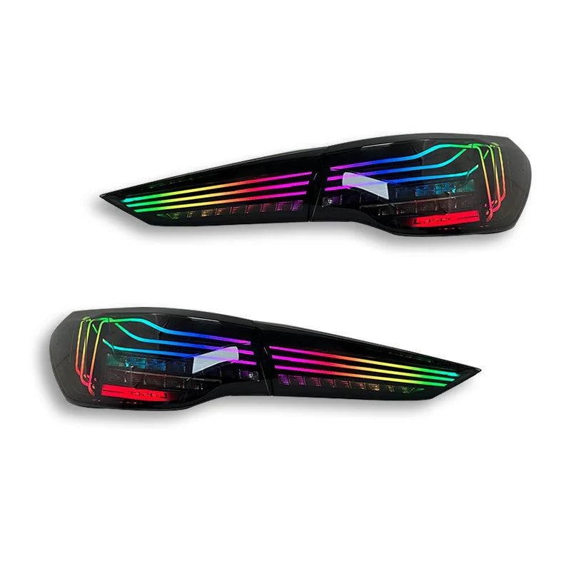 CSL Style RGB Laser Taillights - BMW G82 / G83 M4 & G22 / G23 4 Series