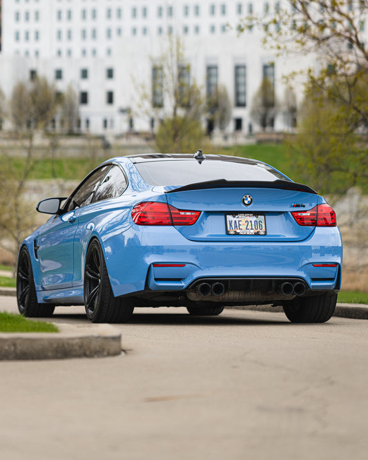 M Performance Style Carbon Fiber Rear Diffuser - BMW F80 M3 & F82 / F83 M4