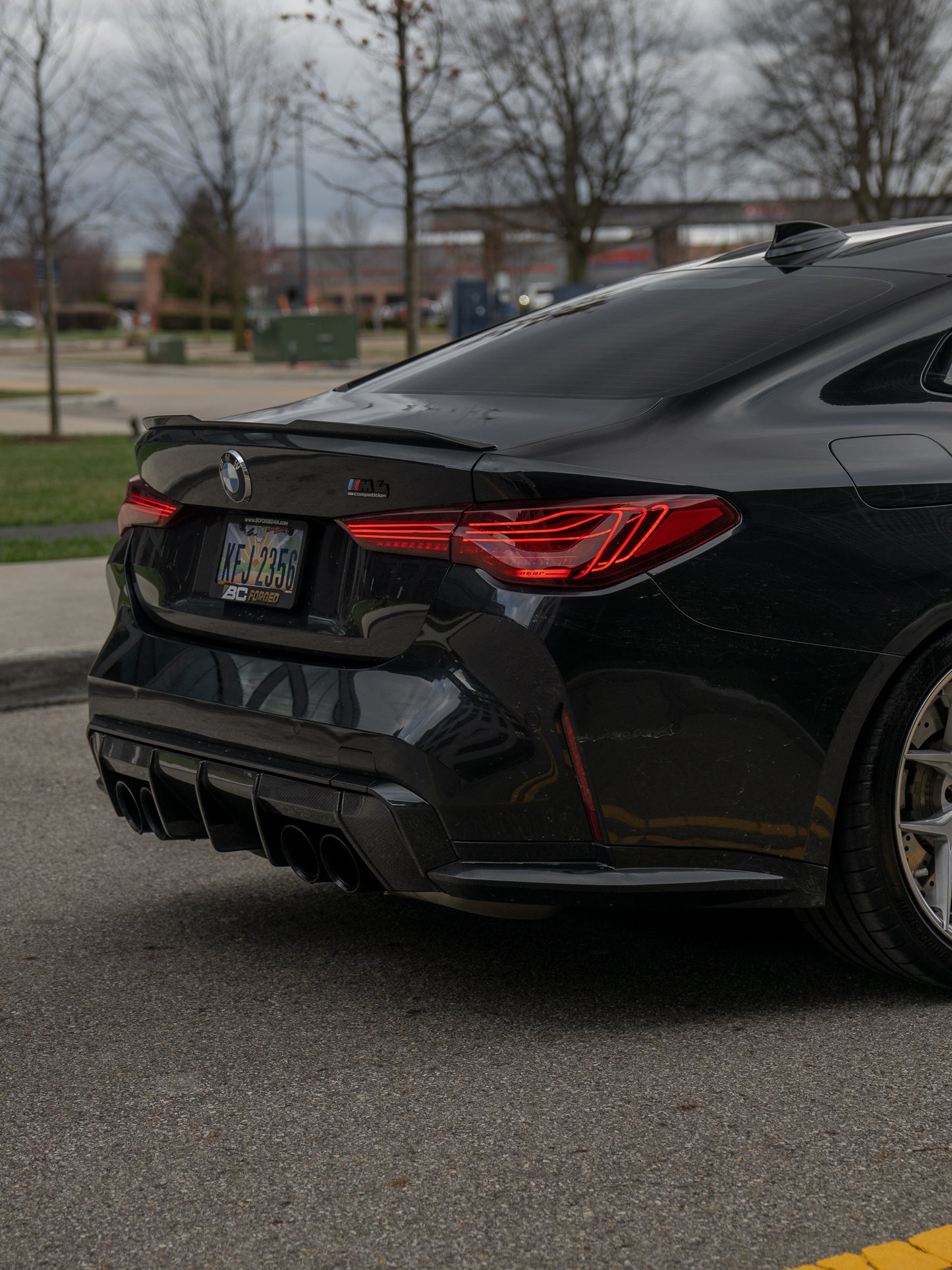 OEM Style Carbon Fiber Rear Diffuser - BMW G80 M3 & G82 / G83 M4