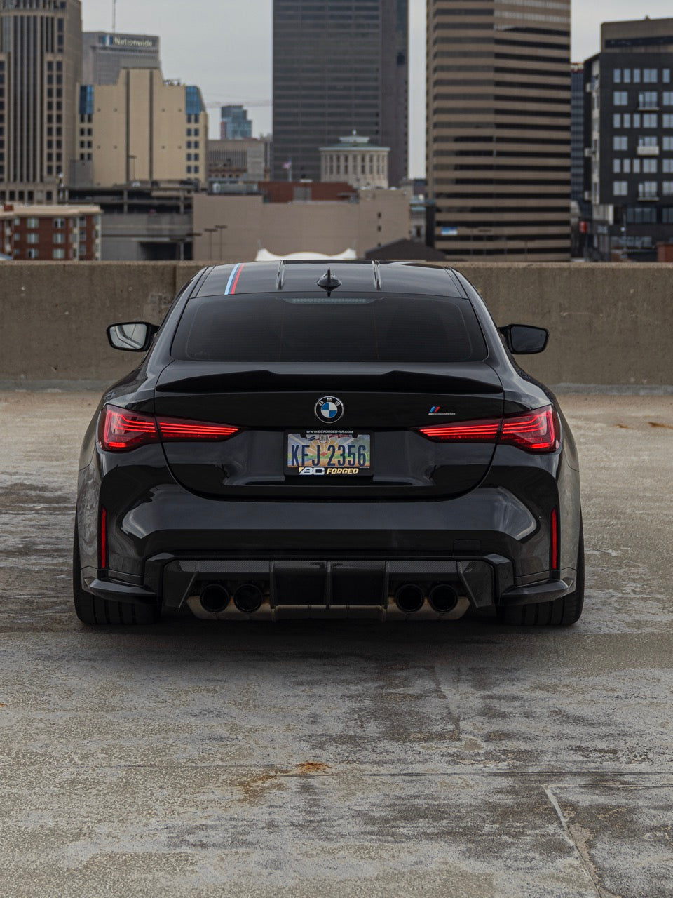 PSM Style Carbon Fiber Rear Trunk Spoiler - BMW M4 G82 & 4-Series G22