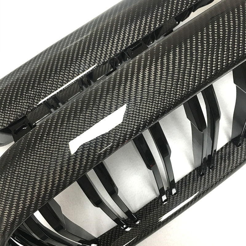 Dual Slat Front Grilles- BMW F90 M5 & G30 5-Series