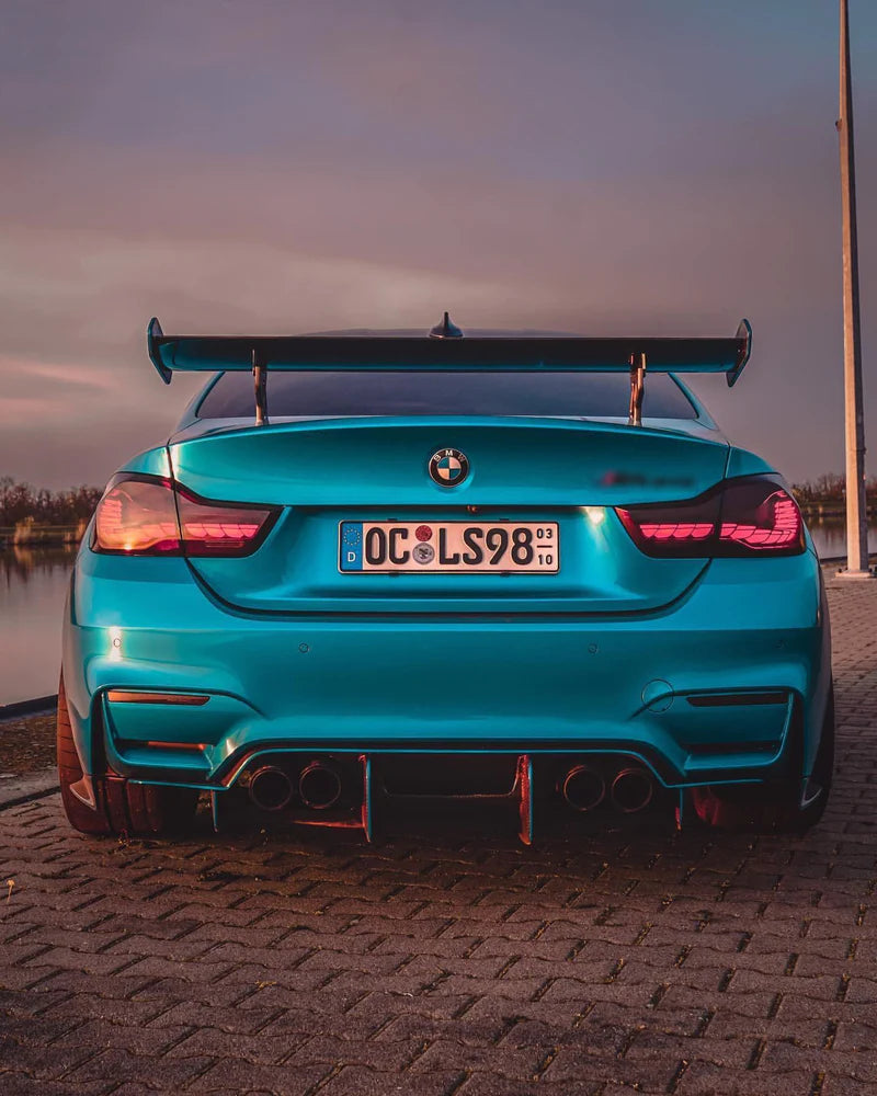 Gts Style Carbon Fiber Wing Spliter - BMW F82 M4 Coupe