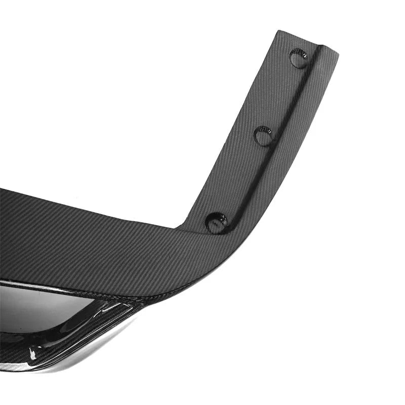 ST Style Carbon Fiber Rear Diffuser With Brake Light - BMW G20 3 series 320i 330i M Sport