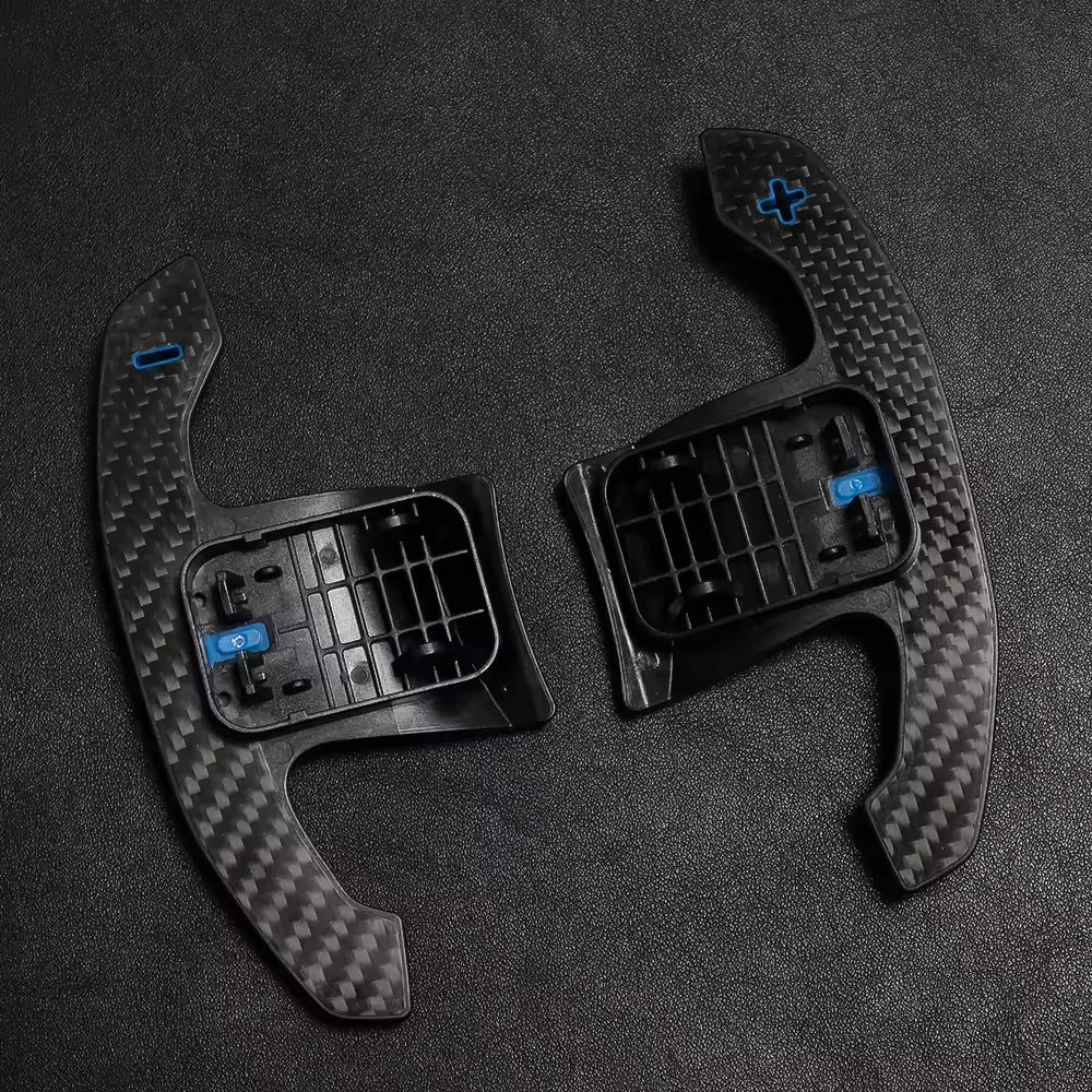 M Style Carbon Fiber Paddle Shifters Set - BMW F Chassis