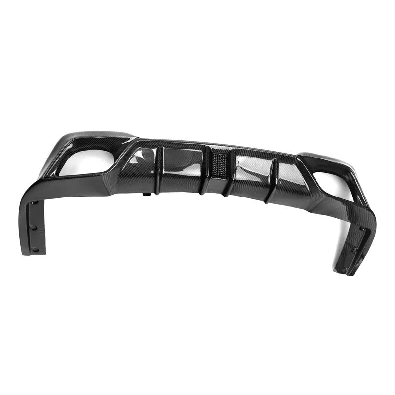 ST Style Carbon Fiber Rear Diffuser With Brake Light - BMW G20 3 series 320i 330i M Sport