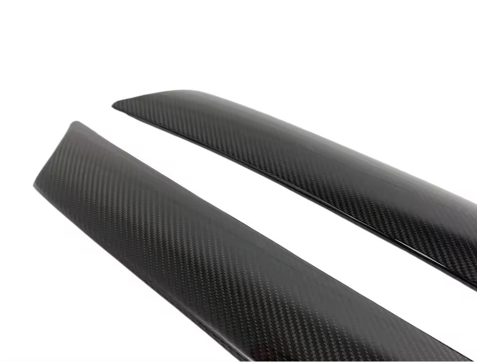 Carbon Fiber A Pillar Trim Cover Set - MK5 Toyota Supra A90