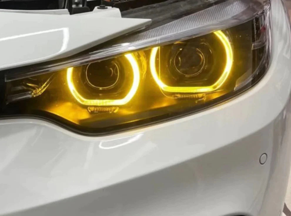 CSL Yellow Headlight DRL Modules - BMW F80 M3 & F82 / F83 M4