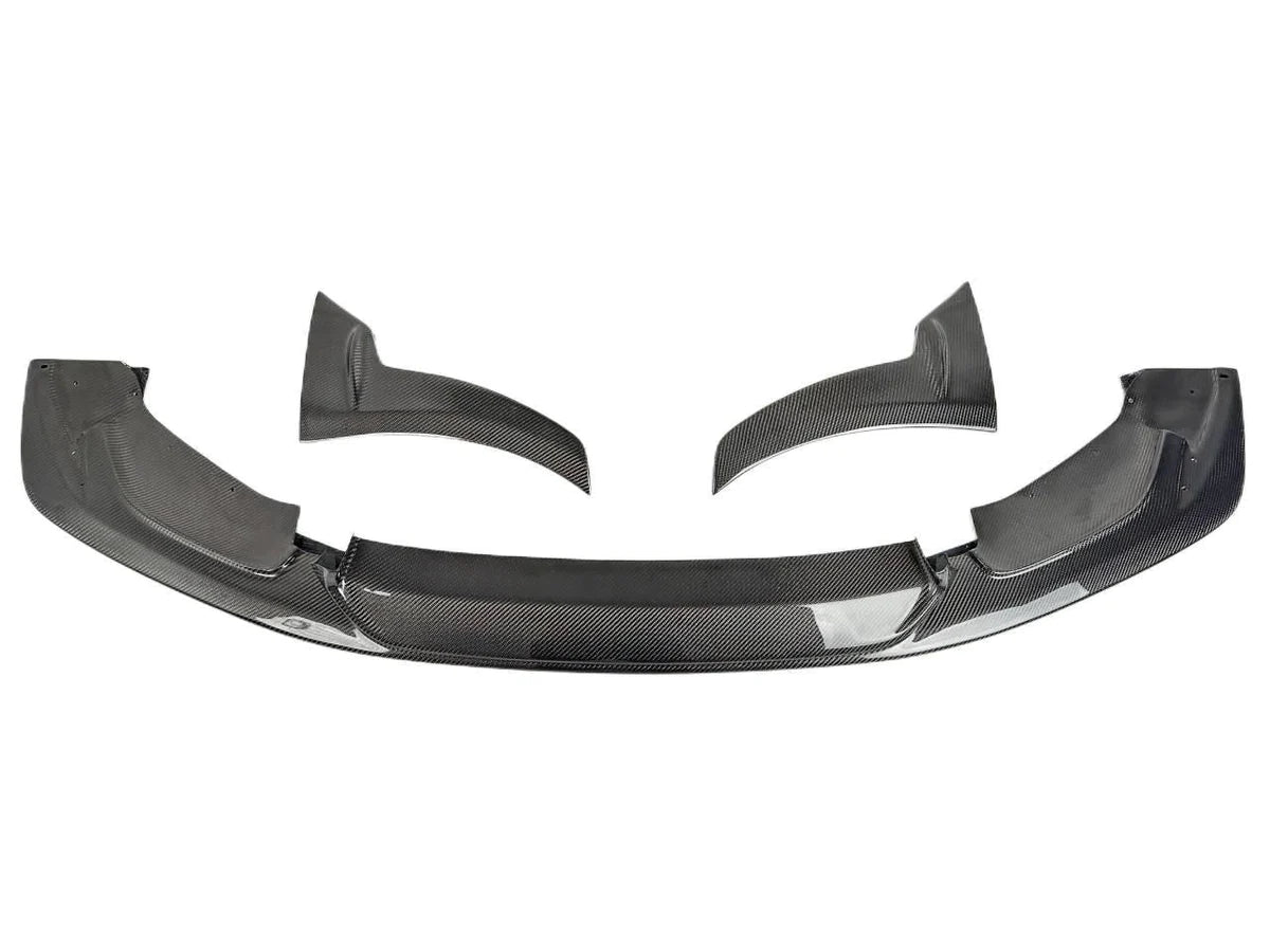 Laptor Style Carbon Fiber Front Lip - BMW F80 M3 & F82 / F83 M4