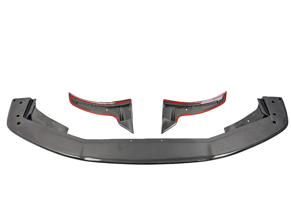 Laptor Style Carbon Fiber Front Lip - BMW F80 M3 & F82 / F83 M4