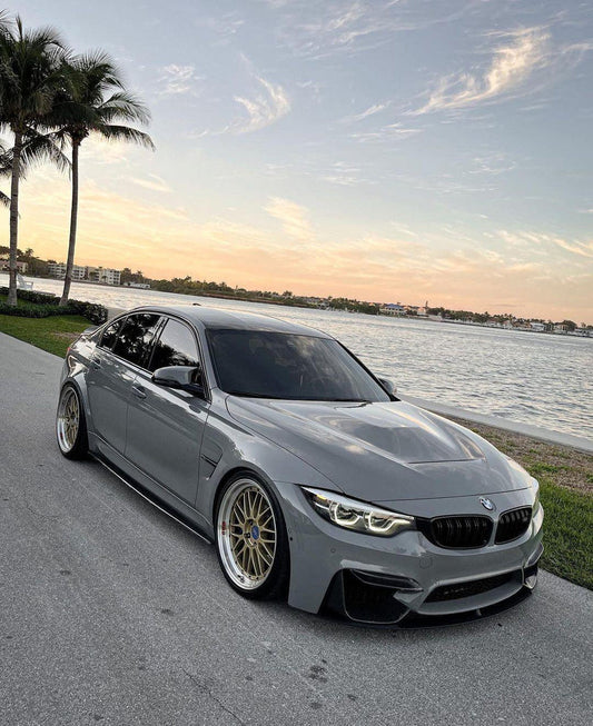 M Performance Style Carbon Fiber Side Skirt Extension  - BMW F80 M3 & F82 / F83 M4