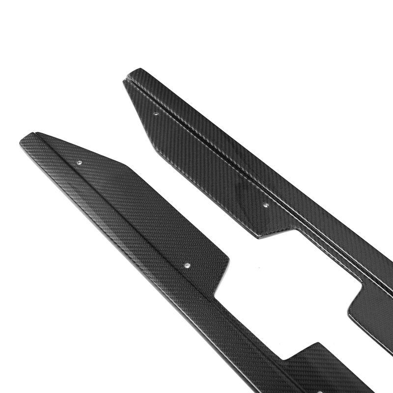 MP Style Carbon Fiber Side Skirt Extension - BMW F87 M2