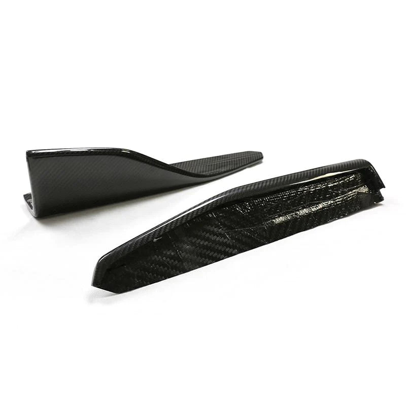 3D Style Carbon Fiber Side Skirt Extension  - BMW F87 M2 & M2C