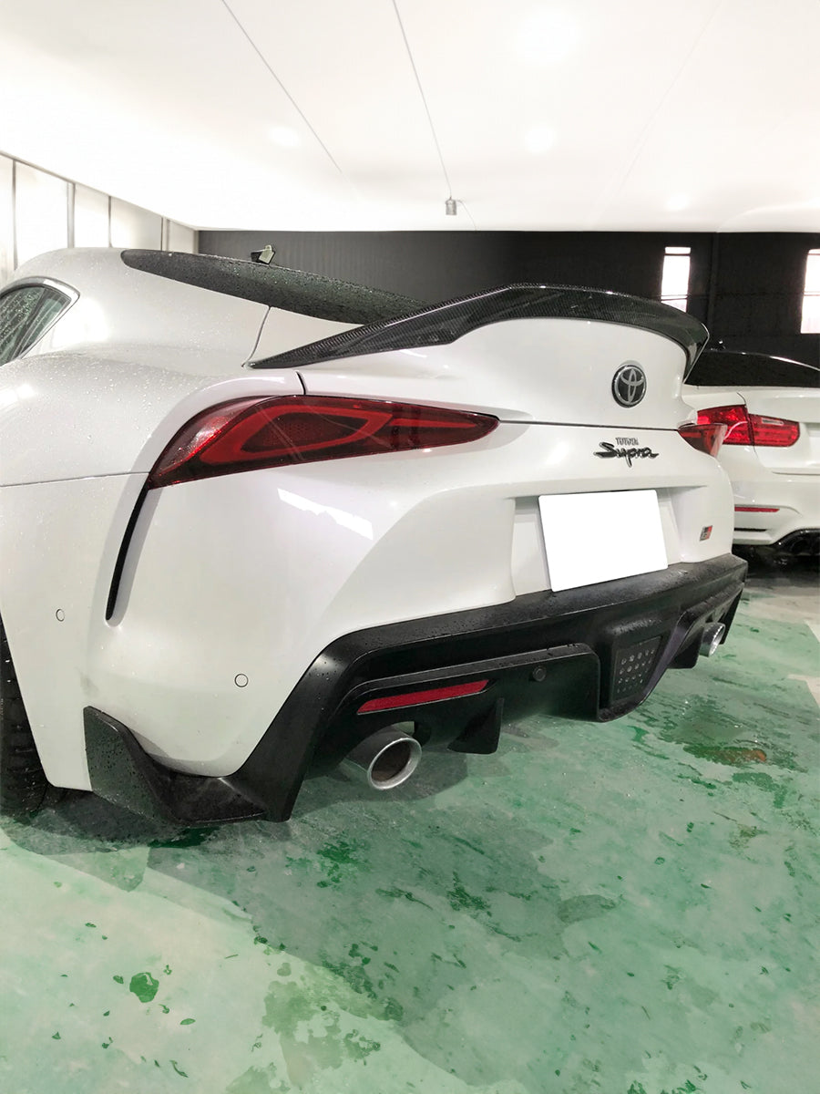 MKV Style Carbon Fiber Trunk Spoiler - MK5 Toyota Supra A90