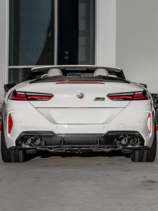 Psm Style Carbon Fiber Rear Trunk Spoiler - BMW M8/8-Series