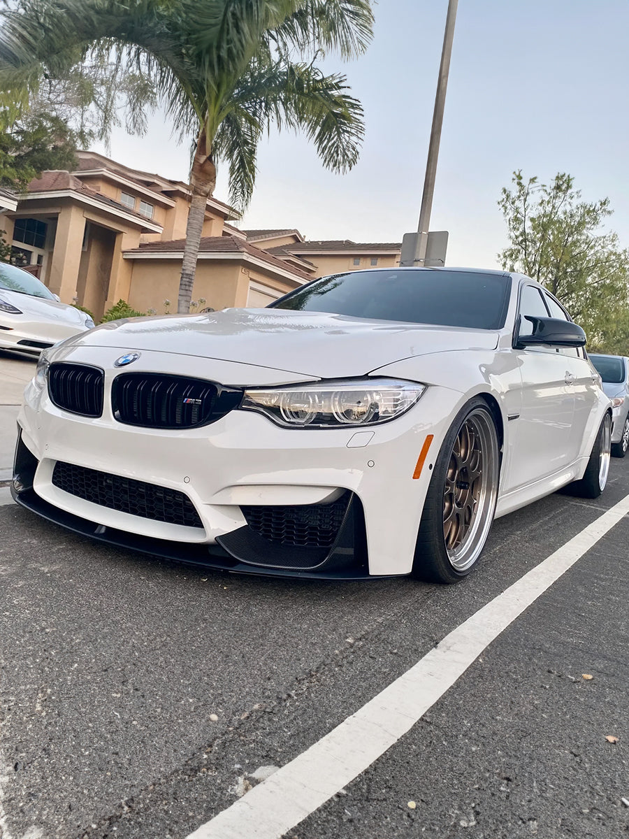 M Performance Style Carbon Fiber Front Lip - BMW F80 M3 & F82 / F83 M4