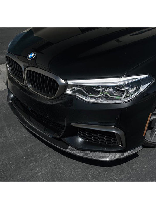 3D Style Carbon Fiber Front Bumper Lip - BMW G30 5-Series Pre-LCI