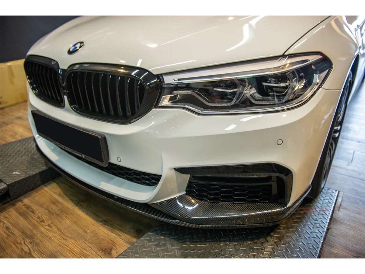 MP Style Carbon Fiber Front Lip - BMW G30 5-Series Pre-LCI