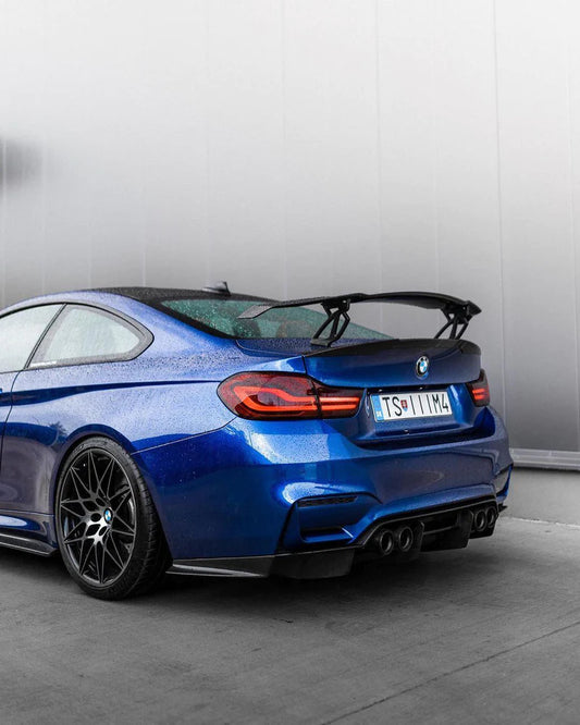 VRS GT-S Style Carbon Fiber Rear Spoiler - BMW F82 M4 Coupe