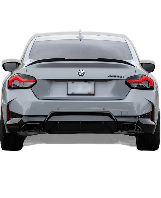 V Style Carbon Fiber Spoiler - BMW G87 G42 M2 & 2 Series