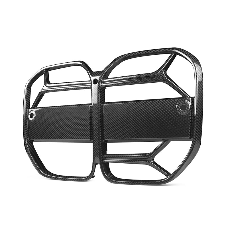 Cs Style Dry Carbon Fiber Front Grille Not Acc - BMW G22 G23 4 Series 2 doors