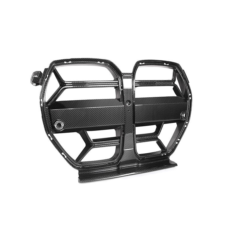 Csl Style Carbon Fiber Front Grille  - BMW G80 M3 & G82 / G83 M4