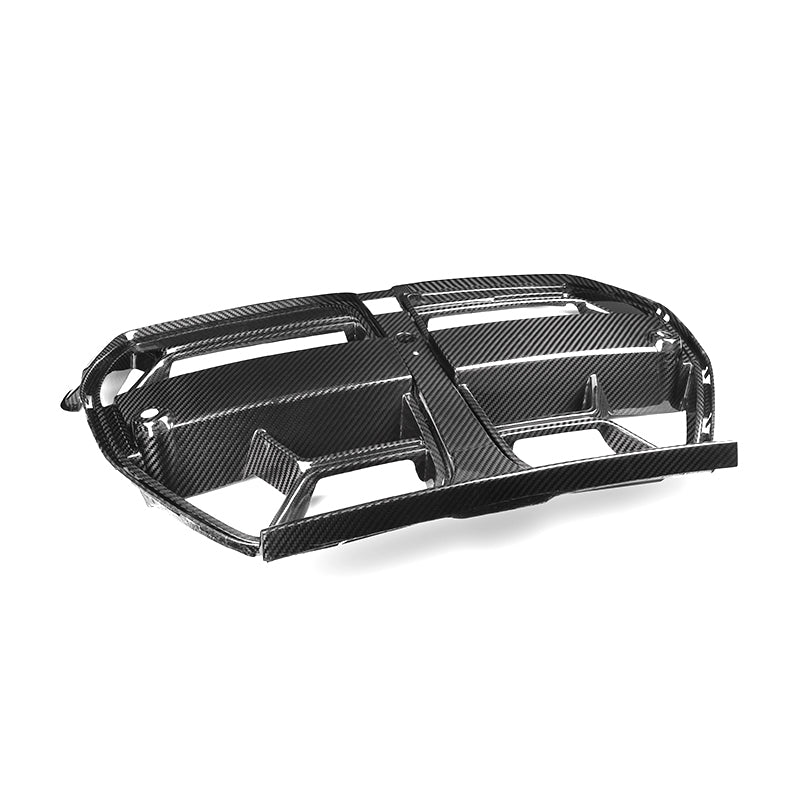 Csl Style Carbon Fiber Front Grille  - BMW G80 M3 & G82 / G83 M4