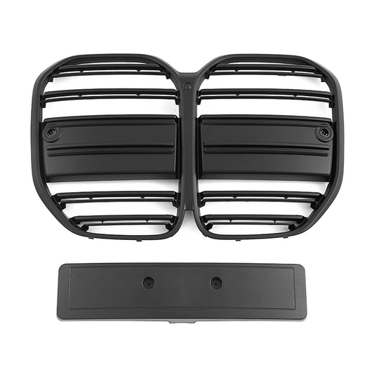 Dual Slat Grille Abs Gloss Black - BMW G22 G23 4 Series 2 doors