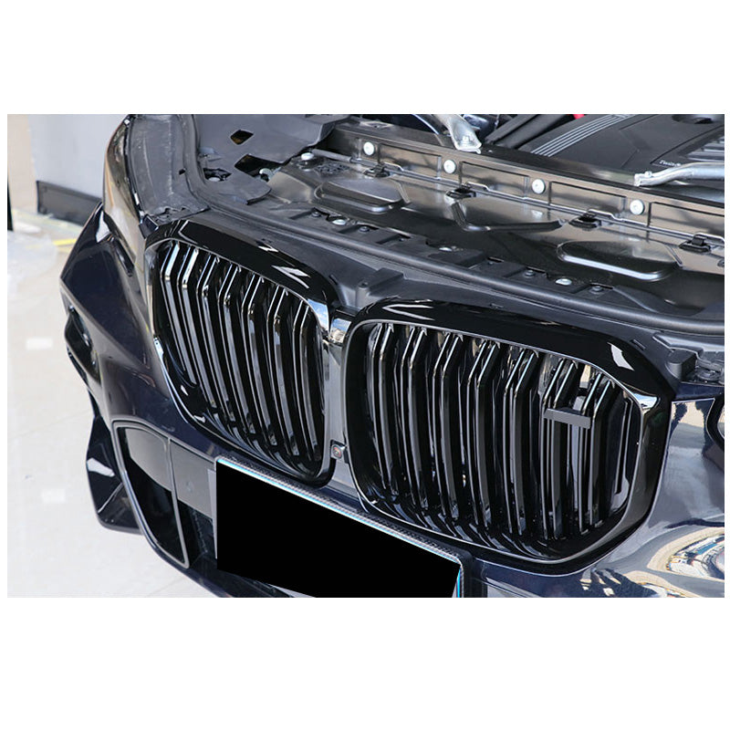 Dual Slat Grille Abs Gloss Black - BMW G05 F95