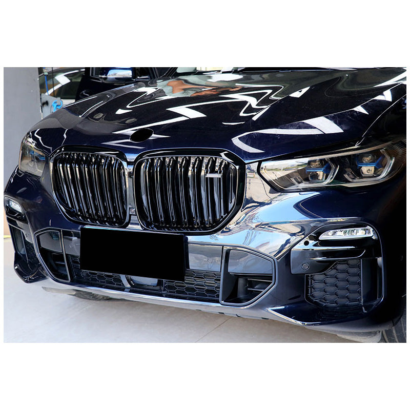 Dual Slat Grille Abs Gloss Black - BMW G05 F95