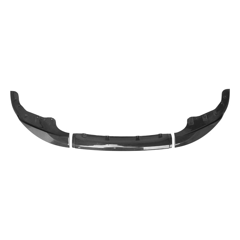 MP Style 3 Piece Carbon Fiber Front Lip - BMW G22 G23 4 Series 2 doors