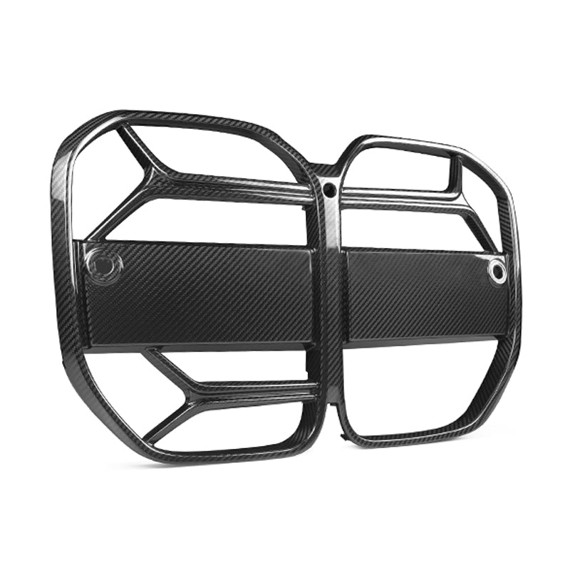 Cs Style Dry Carbon Fiber Front Grille Not Acc - BMW G22 G23 4 Series 2 doors