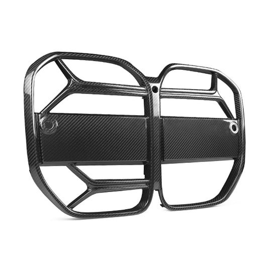 Cs Style Dry Carbon Fiber Front Grille Not Acc - BMW G22 G23 4 Series 2 doors