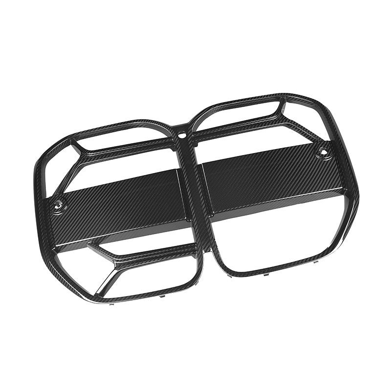 Cs Style Dry Carbon Fiber Front Grille Not Acc - BMW G22 G23 4 Series 2 doors