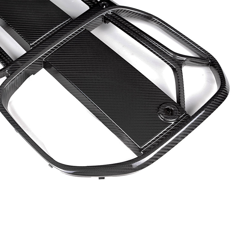 Cs Style Dry Carbon Fiber Front Grille Not Acc - BMW G22 G23 4 Series 2 doors