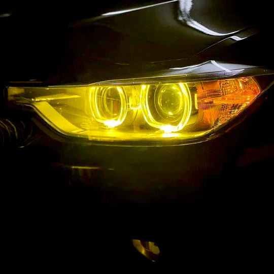 CSL Yellow Headlight DRL Modules - BMW F30 3 Series