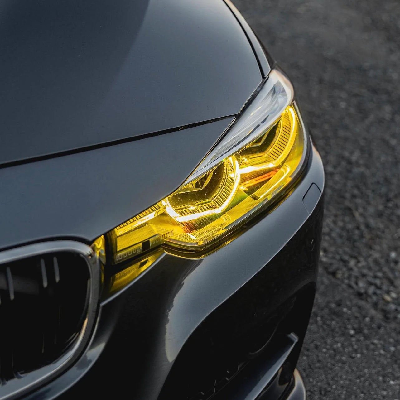 CSL Yellow Headlight DRL Modules - BMW F30 3 Series