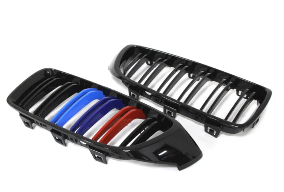 Dual Slat Front Grilles- BMW F80 M3 & F82 / F83 M4