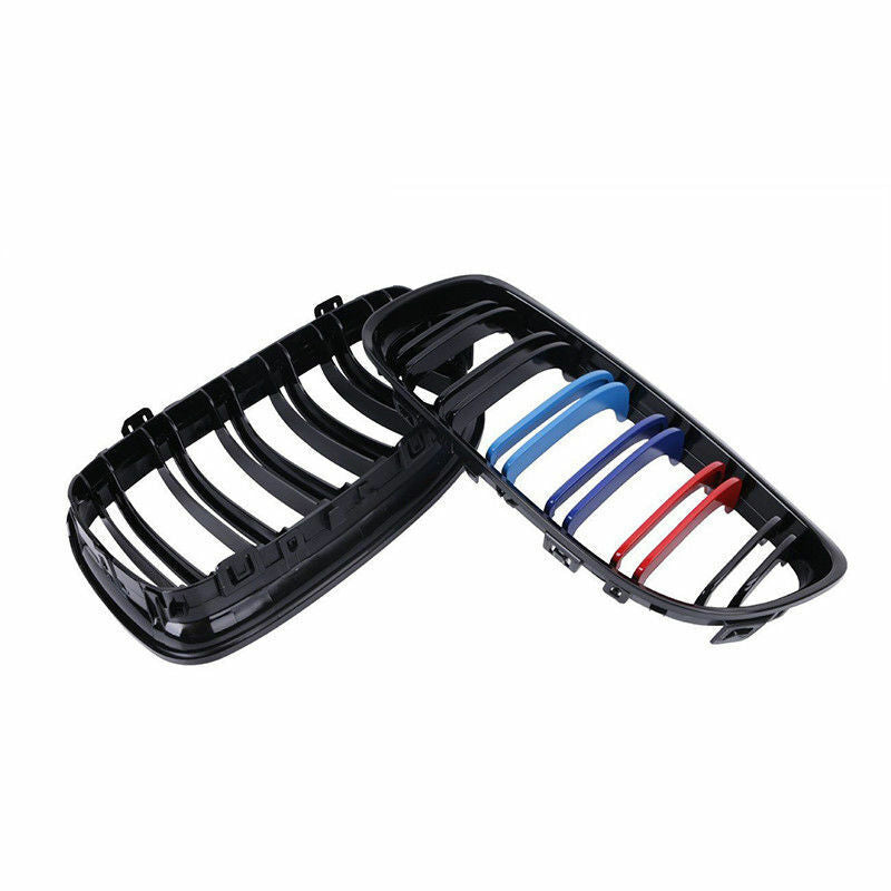 Dual Slat Front Grilles - BMW E90 / E92 / E93 3-Series